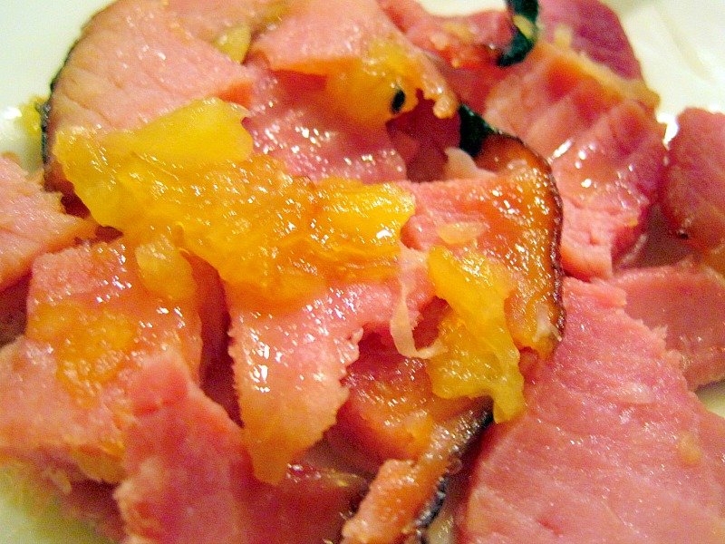 Glazed Ham & Sweet Pineapple Brown Sugar Gravy4
